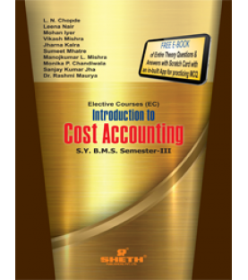 Introduction to Cost Accounting SYBMS Sem Sheth Pub.