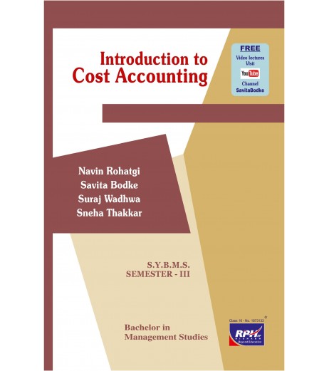 Introduction to Cost Accounting SYBMS Sem III Rishabh Publication BMS Sem 3 - SchoolChamp.net