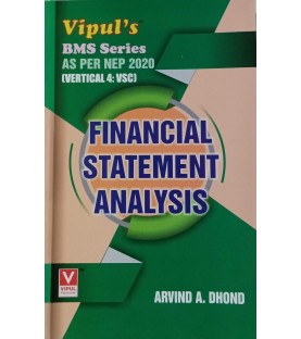 Financial Statement Analysis SYBMS  (AICTE) Sem 3 Vipul Prakashan | NEP 2020