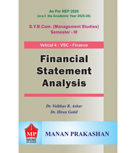 Financial Statement Analysis SYBMS Sem 3 Sheth Publication | NEP 2020 Financial Statement Analysis SYBMS Sem 3 Manan Prakashan | NEP 2020