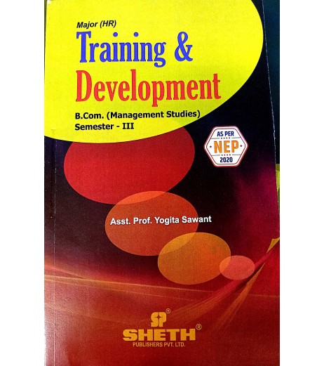 Training and Development SYBMS Sem 3 Sheth Publication | NEP 2020