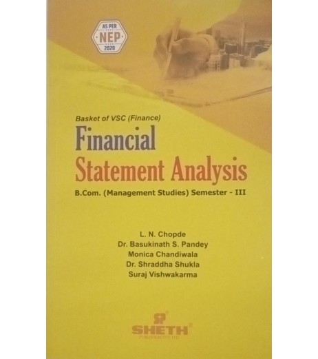 Financial Statement Analysis SYBMS Sem 3 Sheth Publication | NEP 2020
