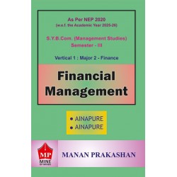 Financial Management SYBMS  Sem 3 Manan Prakashan | NEP 2020