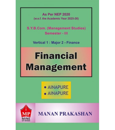 Financial Management SYBMS  Sem 3 Manan Prakashan | NEP 2020