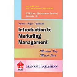 Introduction to Marketing Management SYBMS Sem 3 Manan