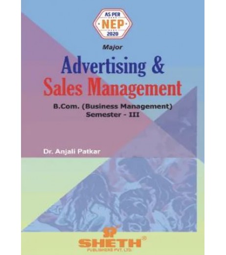 Advertising and Sales Management  SYBMS Sem 3 Sheth Publication | NEP 2020