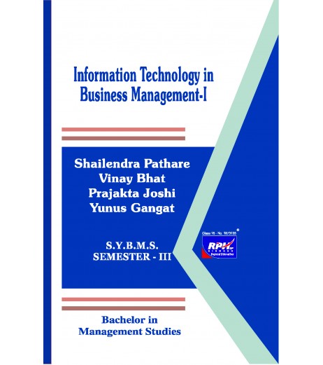 Information Technolgy in Business Management-I SYBMS Sem III Rishabh Publication BMS Sem 3 - SchoolChamp.net