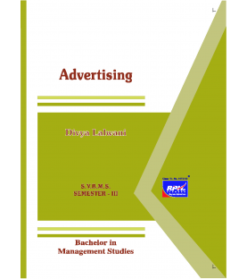 Advertising SYBMS Sem 3 Rishabh Publication