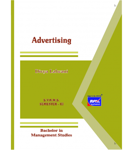 Advertising SYBMS Sem 3 Rishabh Publication BMS Sem 3 - SchoolChamp.net