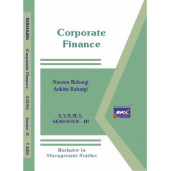 Corporate Finance SYBMS Sem 3 Rishabh Publication