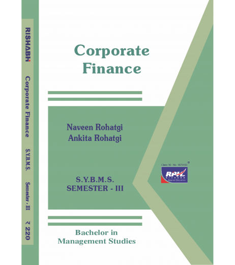 Corporate Finance SYBMS Sem III Rishabh Publication BMS Sem 3 - SchoolChamp.net