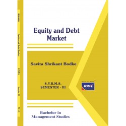 Equity and Debt Market SYBMS Sem 3  Rishabh Publication