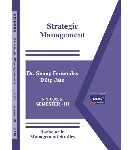 Strategic Management SYBMS  Sem III Rishabh Publication BMS Sem 3 - SchoolChamp.net