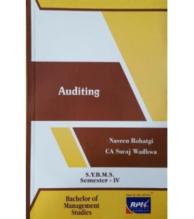 Auditing SYBMS Sem 4 Rishabh Publication