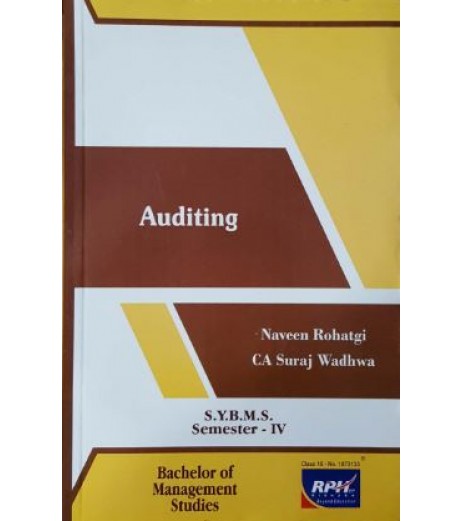 Auditing SYBMS Sem 4 Rishabh Publication BMS Sem 4 - SchoolChamp.net