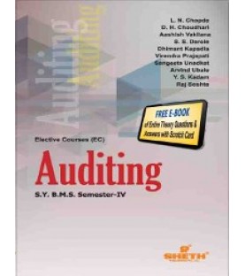 Auditing SYBMS Sem 4 Sheth Publication