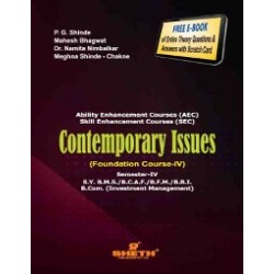 Contemporary Issues (Foundation Course- IV) SYBMS SYBAF