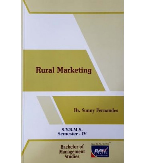 Rural Marketing SYBMS Sem 4 Rishabh Publication BMS Sem 4 - SchoolChamp.net