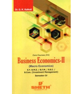 Business Economics -II SYBMS  SYBFM SYBBI Sem 4 Sheth Publication