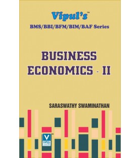 Business Economics -II SYBMS  SYBFM SYBBI  Sem 4 Vipul Prakashan