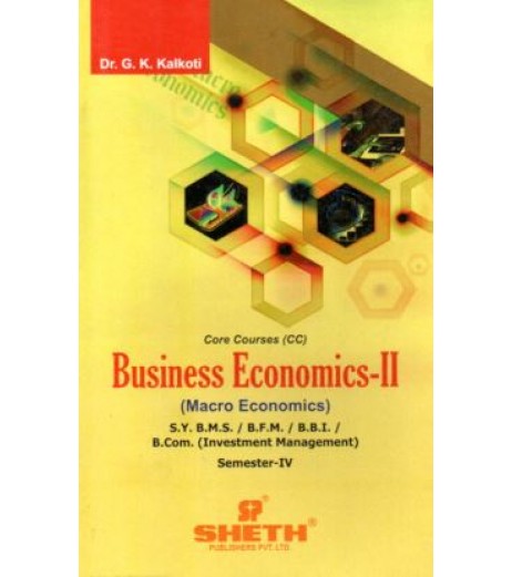 Business Economics -II SYBMS  SYBFM SYBBI Sem 4 Sheth Publication BMS Sem 4 - SchoolChamp.net