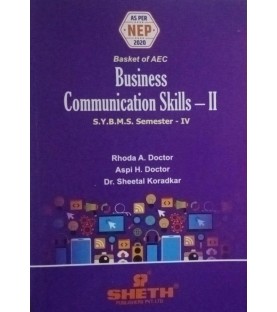 Business Communication Skills-II  SYBMS Sem 4 Sheth Publication | NEP 2020