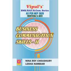 Business Communication Skills-II SYBcom SYBMS,SYBAF Sem 4 Vipul Prakashan | NEP 2020 Business Communication Skills-II SYBcom SYBMS,SYBAF Sem 4 Vipul Prakashan | NEP 2020