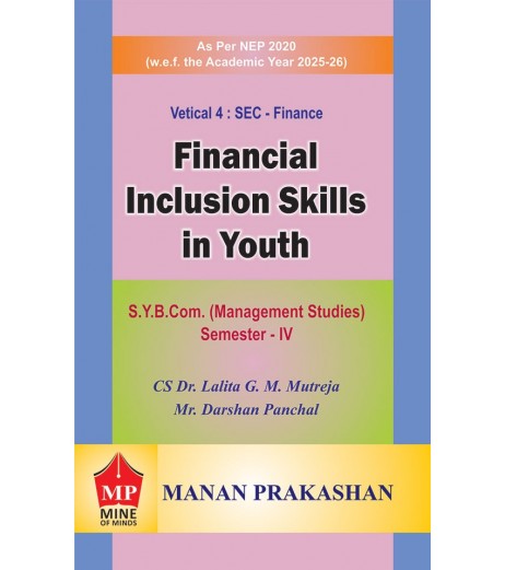 Financial Inclusion Skills in Youth FYBMS Sem 4 Manan Prakashan | NEP 2020