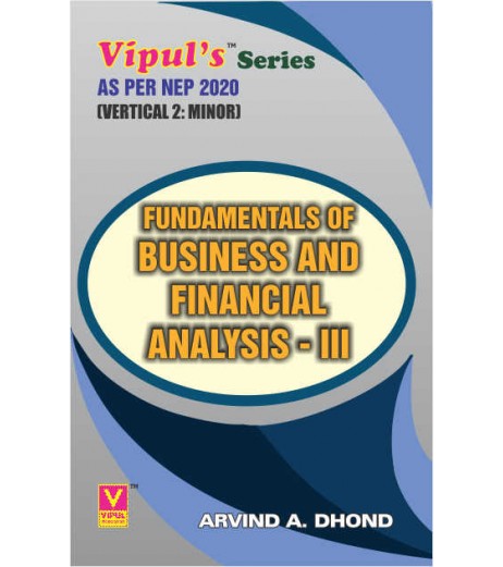 Fundamentals of Business and Financial Analysis - III SYBMS Sem 4 Vipul Prakashan | NEP 2020