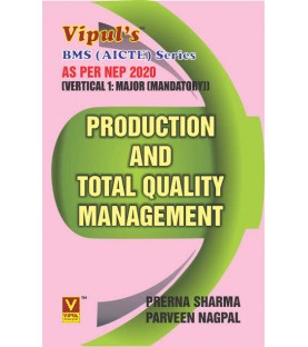 Production and Total Quality Management SYBMS AICTE Sem 4 Vipul Prakashan | NEP2020 