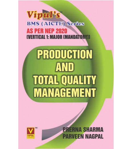 Production and Total Quality Management SYBMS AICTE Sem 4 Vipul Prakashan | NEP2020
