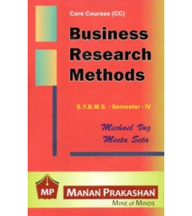 Business Research Method SYBMS Sem 4 Manan Prakashan