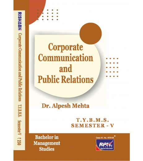 Corporate Communication and Public Relations TYBMS Sem 5 Rishabh Publication