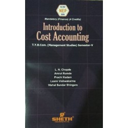 Introduction to Cost Accounting TYBMS Sem 5 Sheth