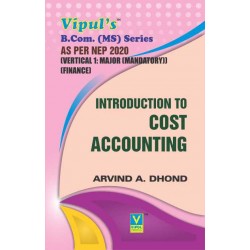 Introduction to Cost Accounting TYBMS Sem 5 Vipul Prakashan