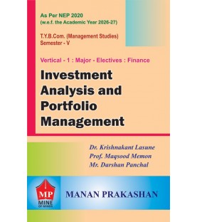 Investment Analysis and Portfolio Management TYBMS Sem 5 Manan Prakashan | NEP 2020