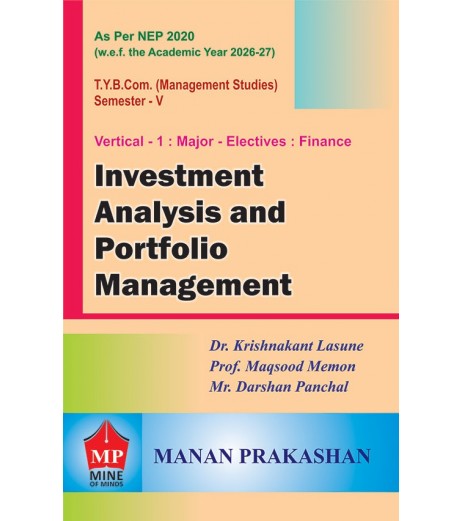 Investment Analysis and Portfolio Management TYBMS Sem 5 Manan Prakashan | NEP 2020