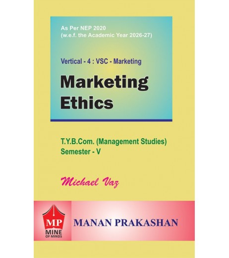 Marketing Ethics TYBMS Sem 5 Manan Prakashan | NEP 2020