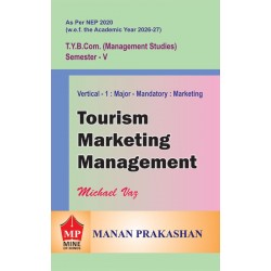 Tourism Marketing Management STYBMS Sem 5 Manan Prakashan |