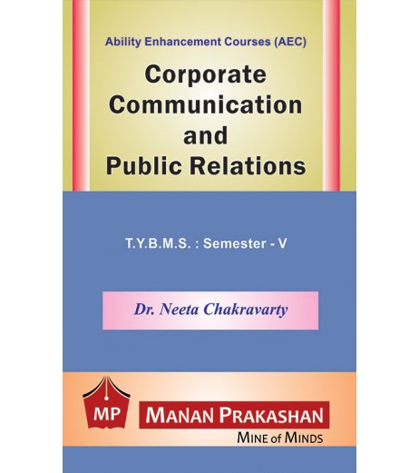 Corporate Communication and Public Relations TYBMS Sem V Manan Prakashan BMS Sem 5 - SchoolChamp.net