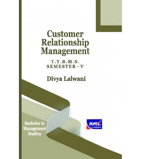 Customer Relationship Management TYBMS Sem V Rishabh Publication BMS Sem 5 - SchoolChamp.net