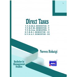 Direct Tax TYBMS SYBBI,SYBAF TYBCOM Sem V Rishabh