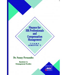 Finance for HR Professionals and Compensation Management TYBMS Sem V Rishabh Publication