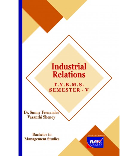 Industrial Relations TYBMS Sem V Rishabh Publication BMS Sem 5 - SchoolChamp.net