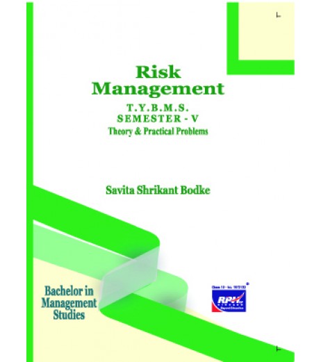 Risk Management TYBMS Sem 5 Rishabh Publication