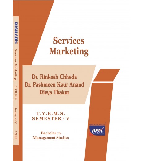 Services Marketing TYBMS Sem V Rishabh Publication BMS Sem 5 - SchoolChamp.net