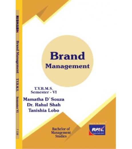 Brand Management Tybms Sem 6 Rishabh Publication BMS Sem 6 - SchoolChamp.net