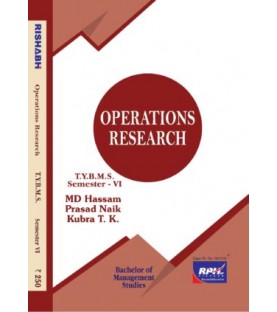 Operation Research TYBMS Sem 6 Rishabh Publication