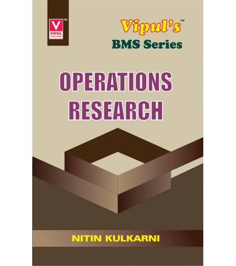 Operation Research TYBMS Sem 6 Vipul Prakashan