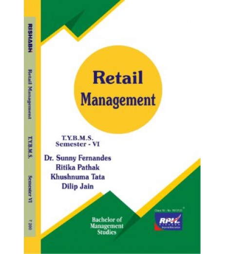Retail Management Tybms Sem 6 Rishabh Publication BMS Sem 6 - SchoolChamp.net